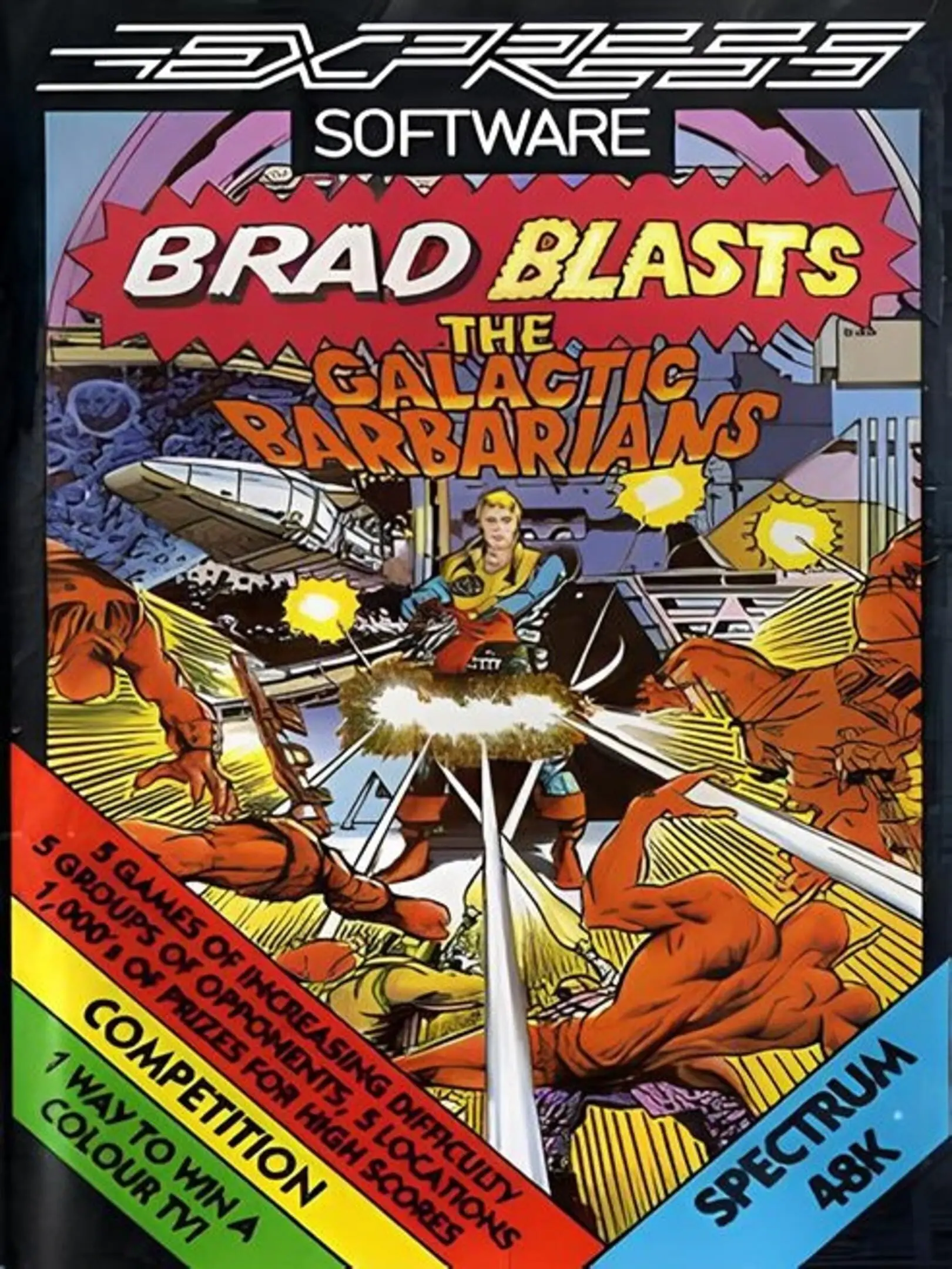 Picture of Brad Blasts the Galactic Barbarians