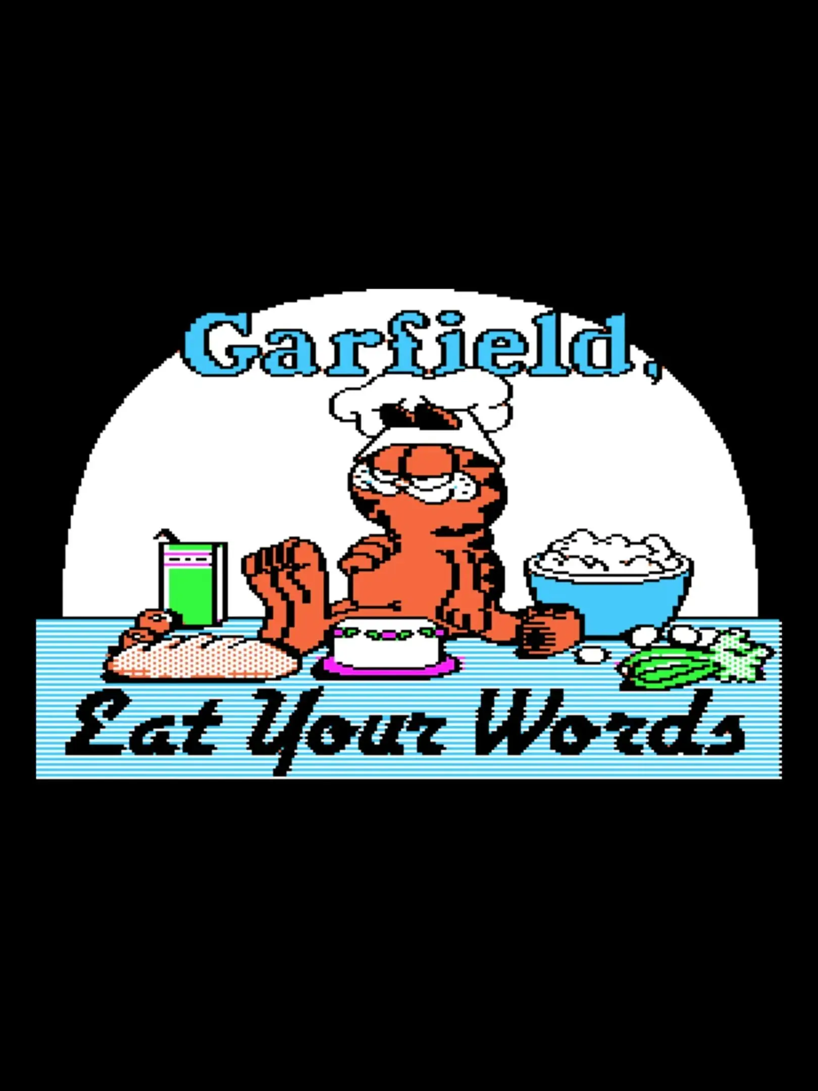 Picture of Garfield, Eat Your Words