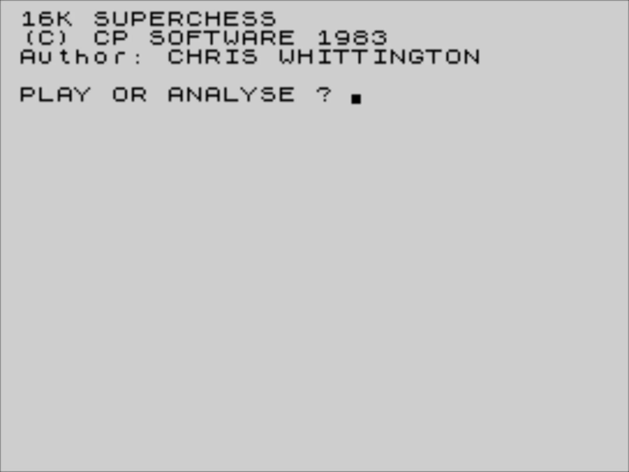 Picture of 16K Superchess