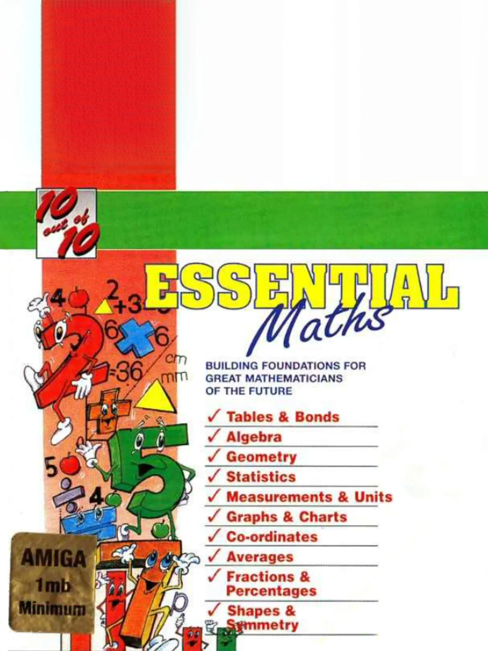 Picture of 10 Out Of 10 Essential Maths