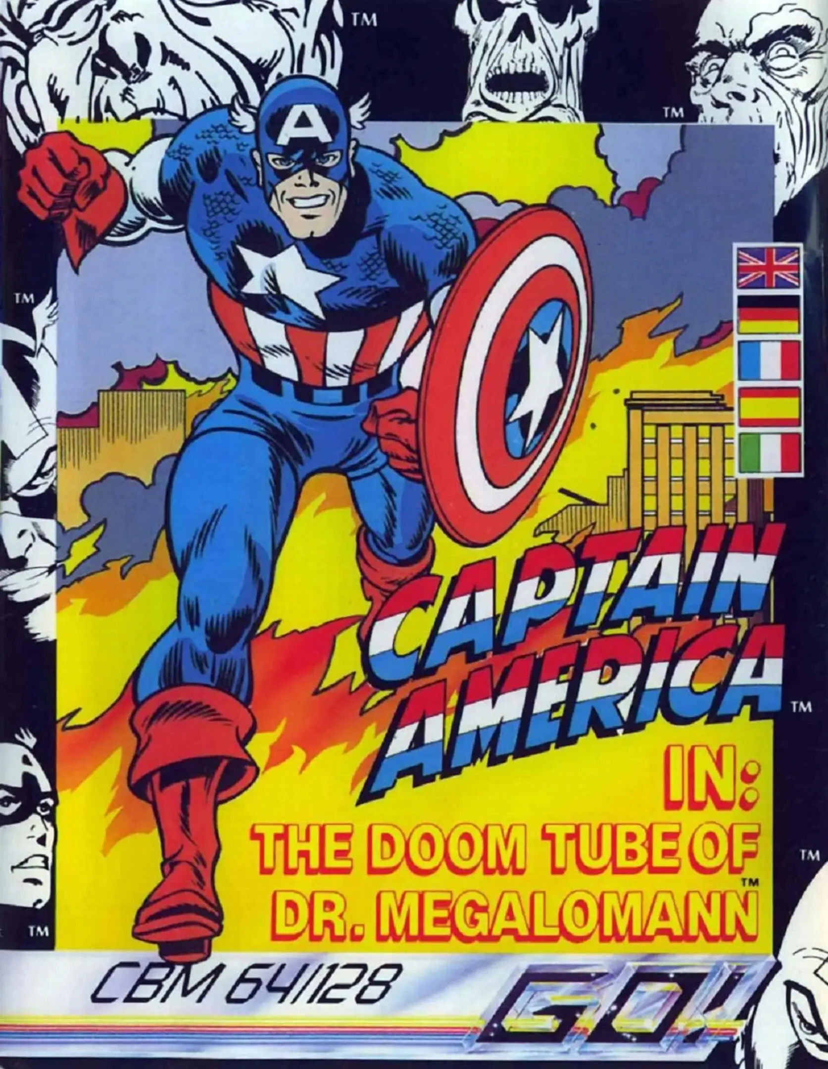 Picture of Captain America in: The Doom Tube of Dr. Megalomann