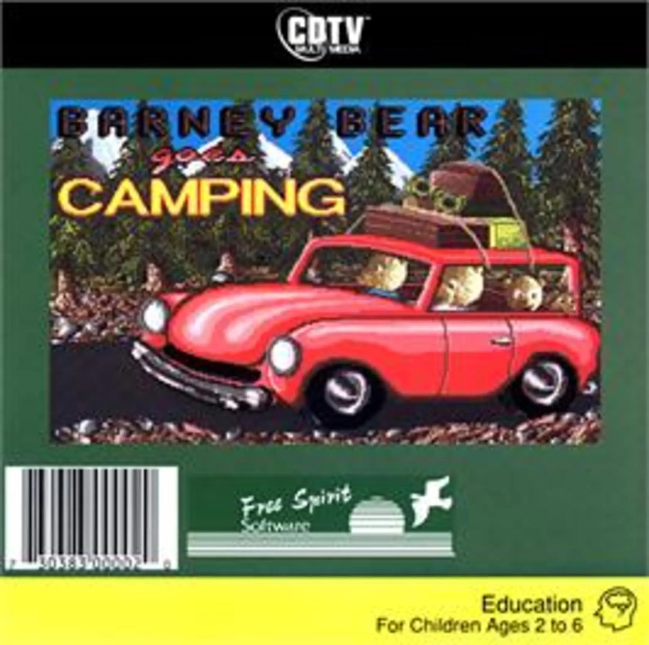 Picture of Barney Bear Goes Camping