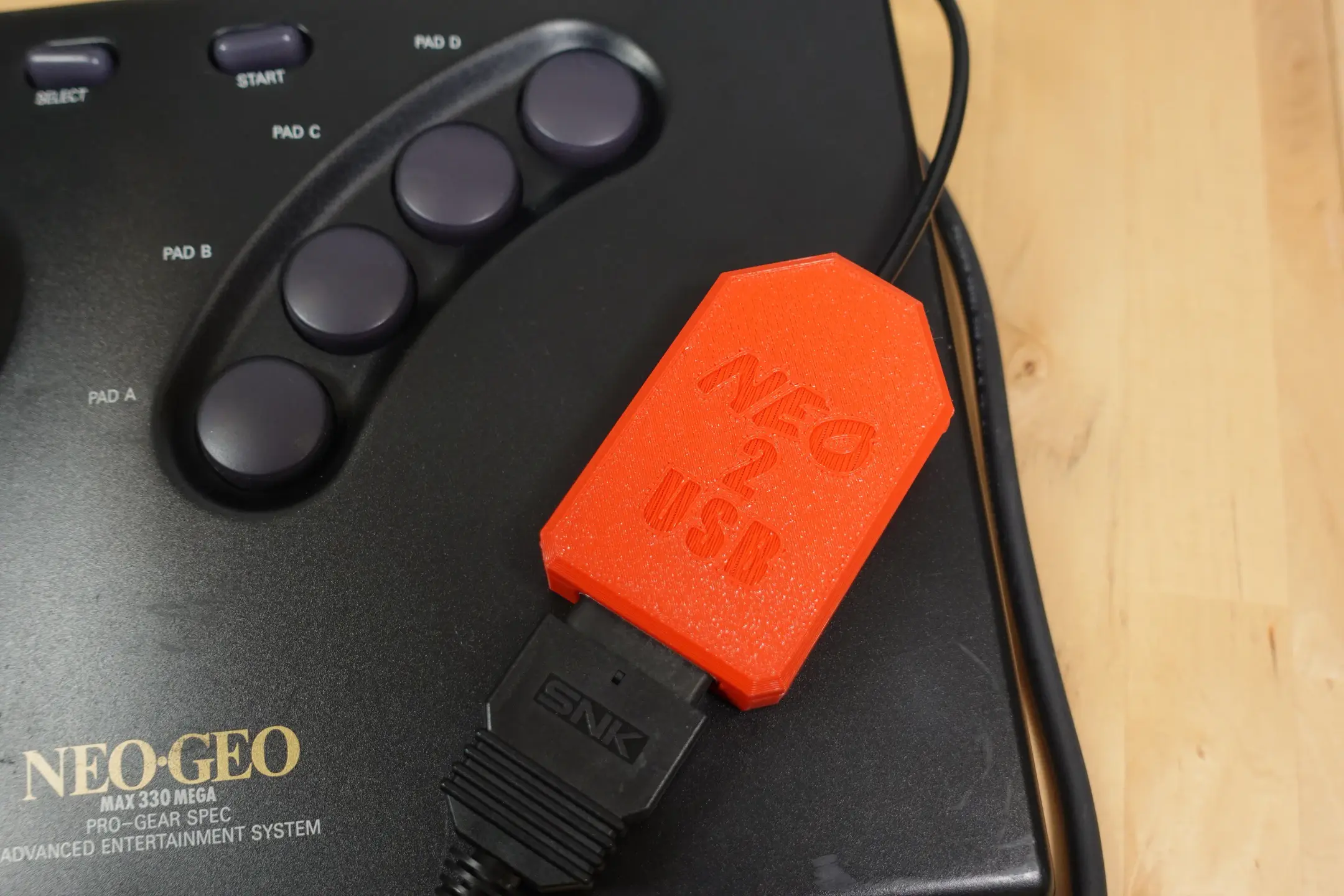 Picture of Neo2USB Ultra Low Latency Neo Geo controller adapter for MiSTer FPGA [Retrofrog] (5)