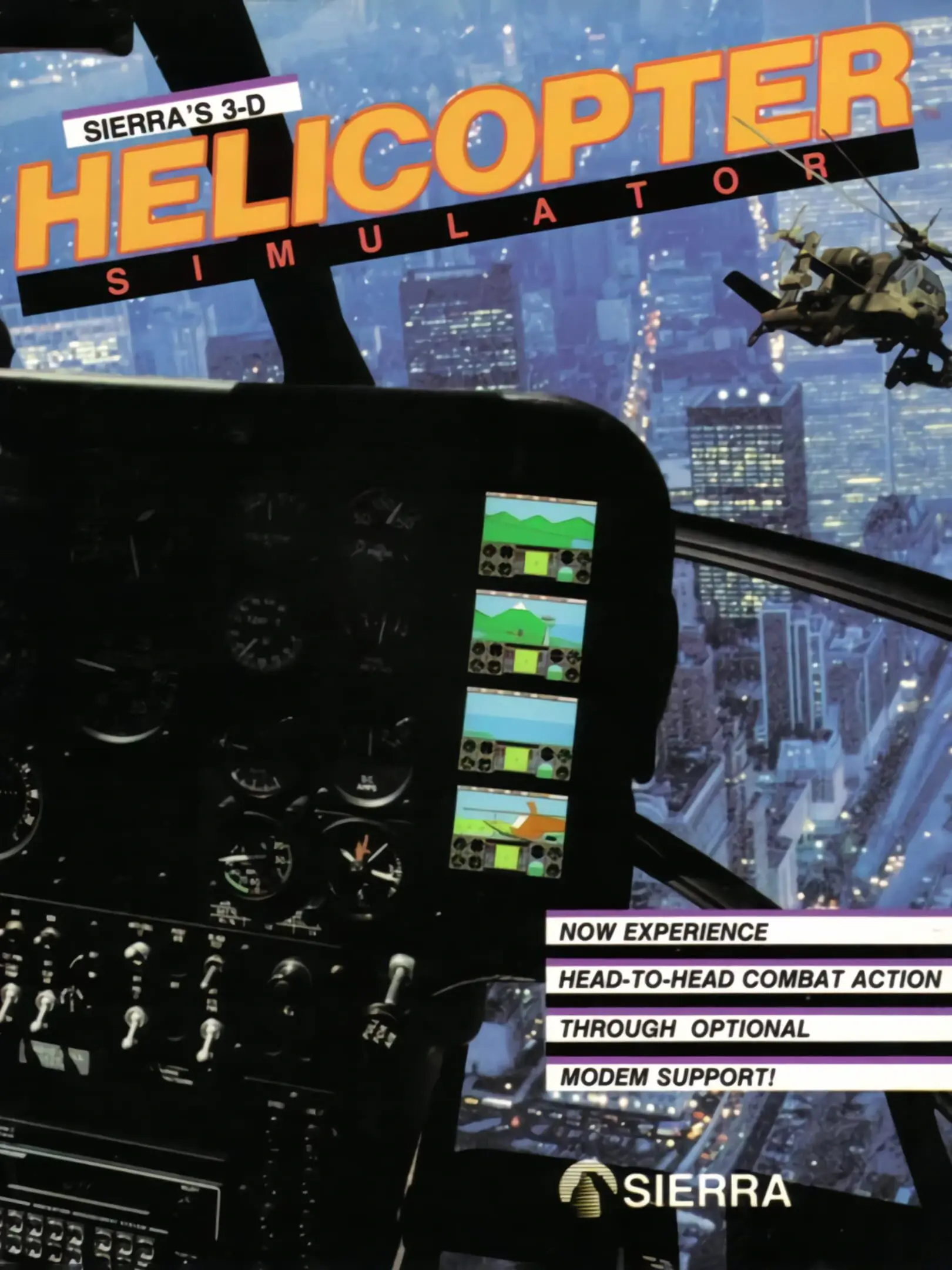Picture of Sierra's 3-D Helicopter Simulator