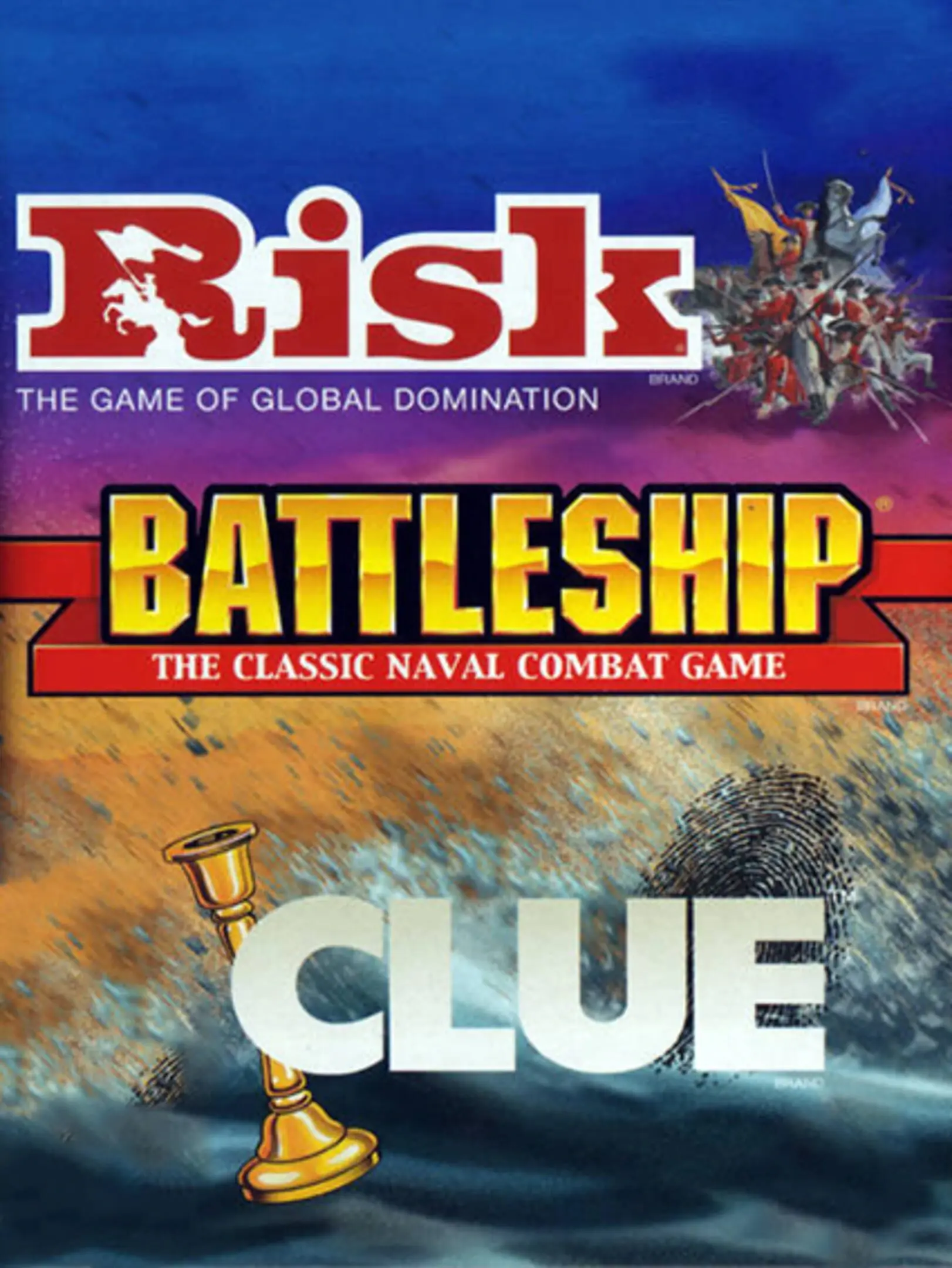 Picture of Risk / Battleship / Clue