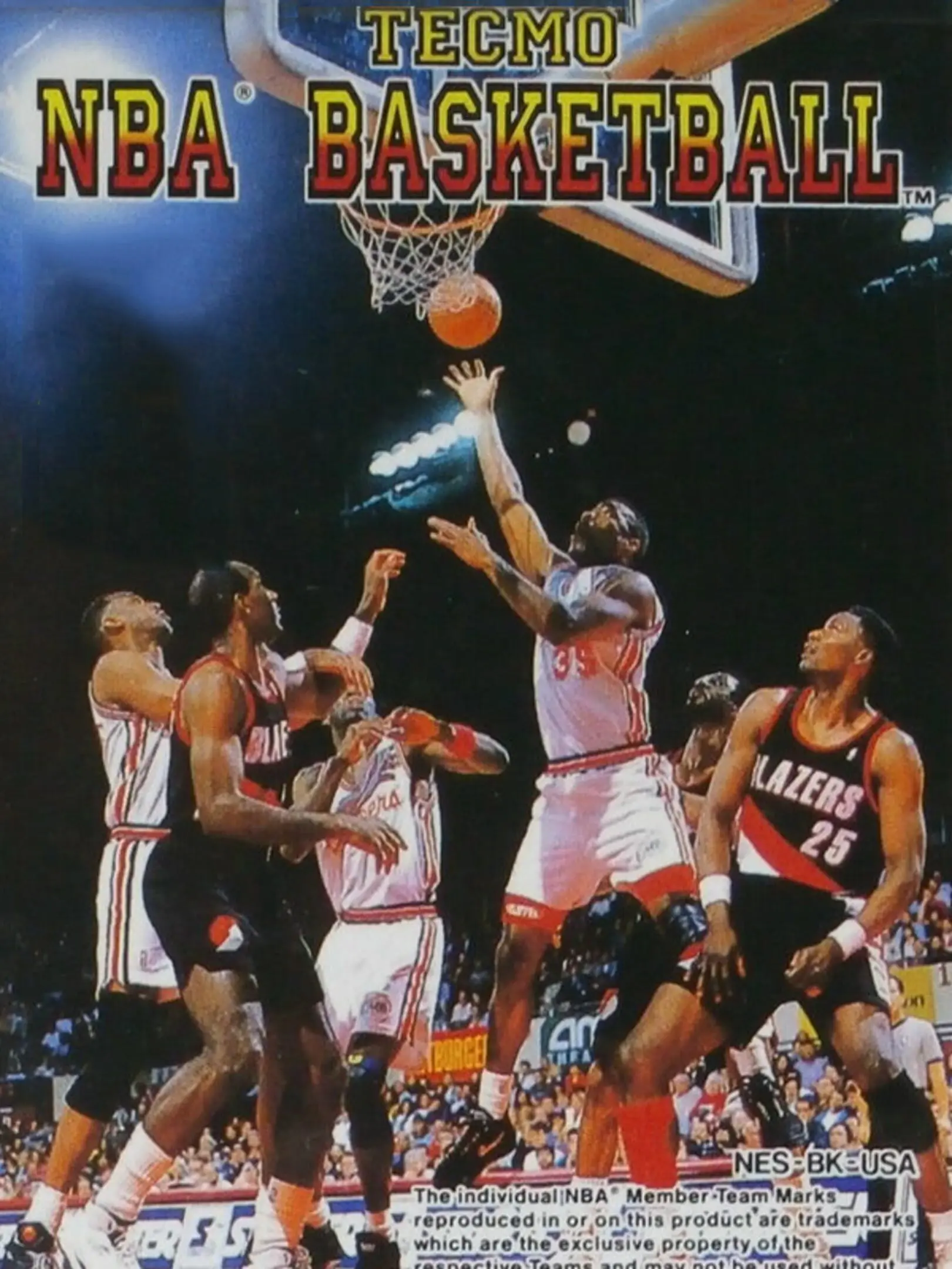 Picture of Tecmo NBA Basketball