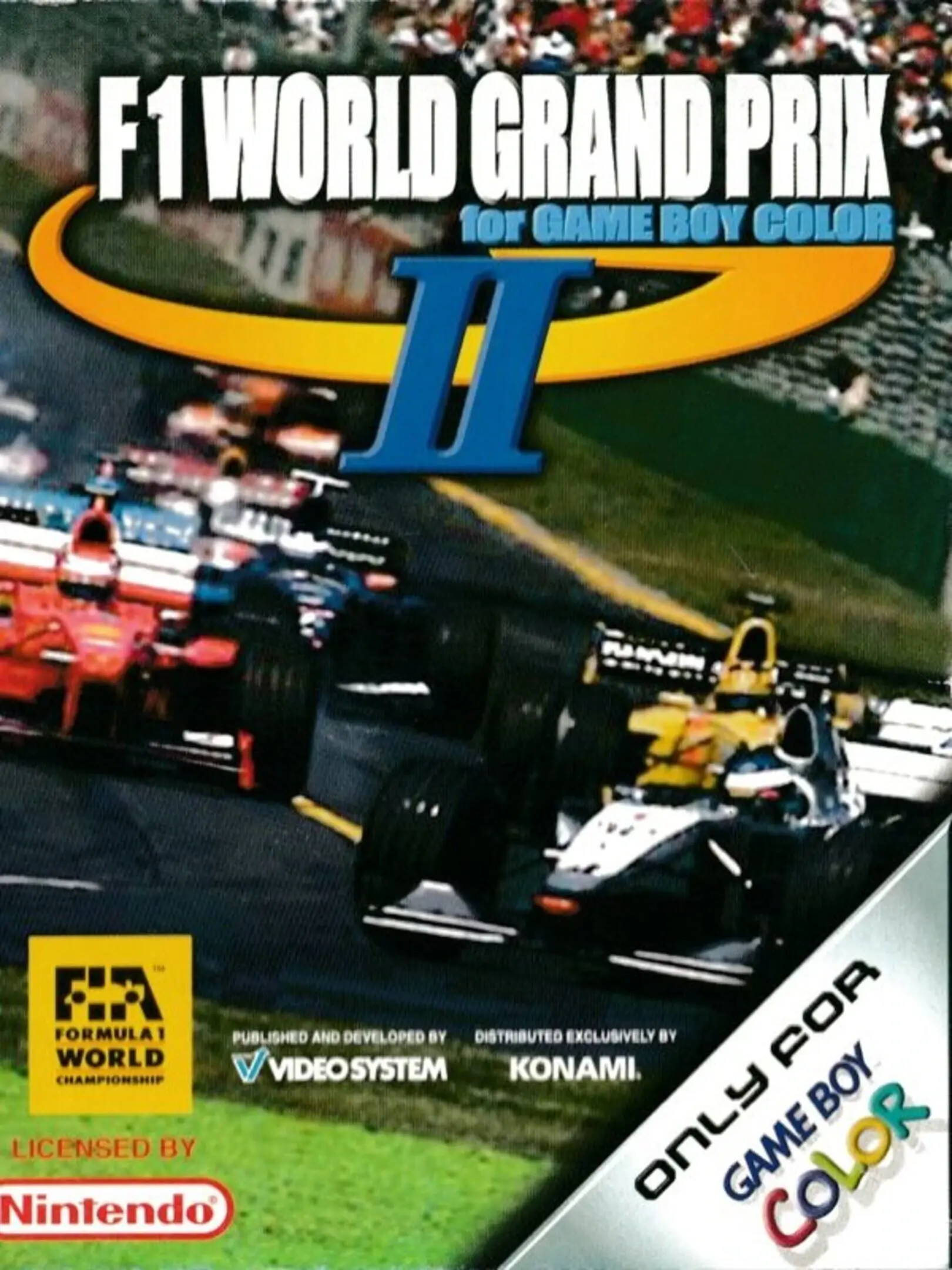 F1 World Grand Prix II for Game Boy Color