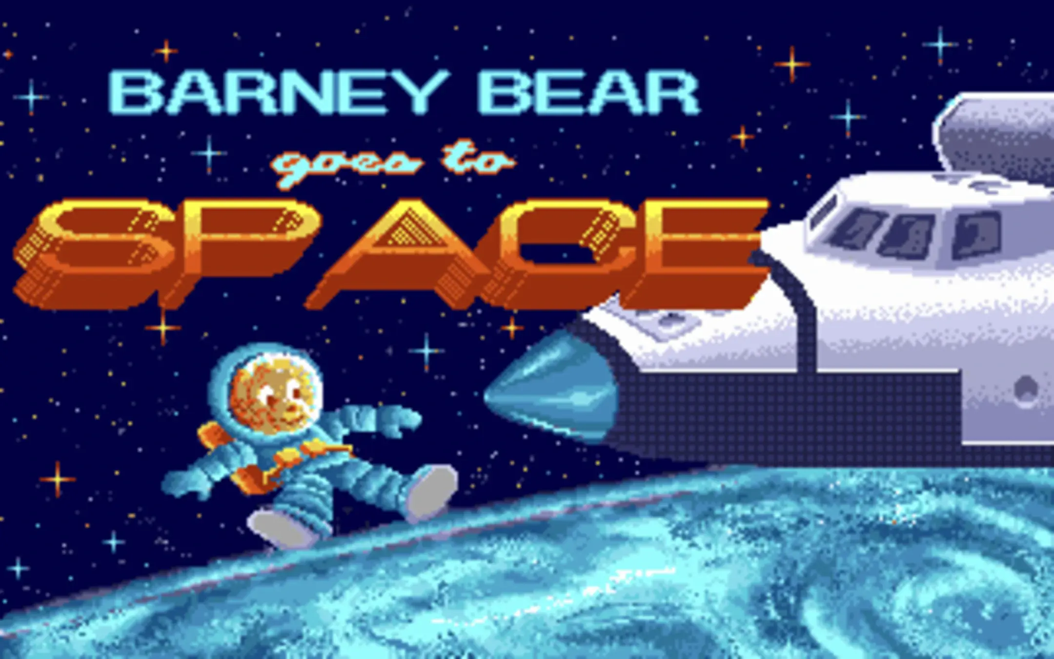 Picture of Barney Bear Goes To Space