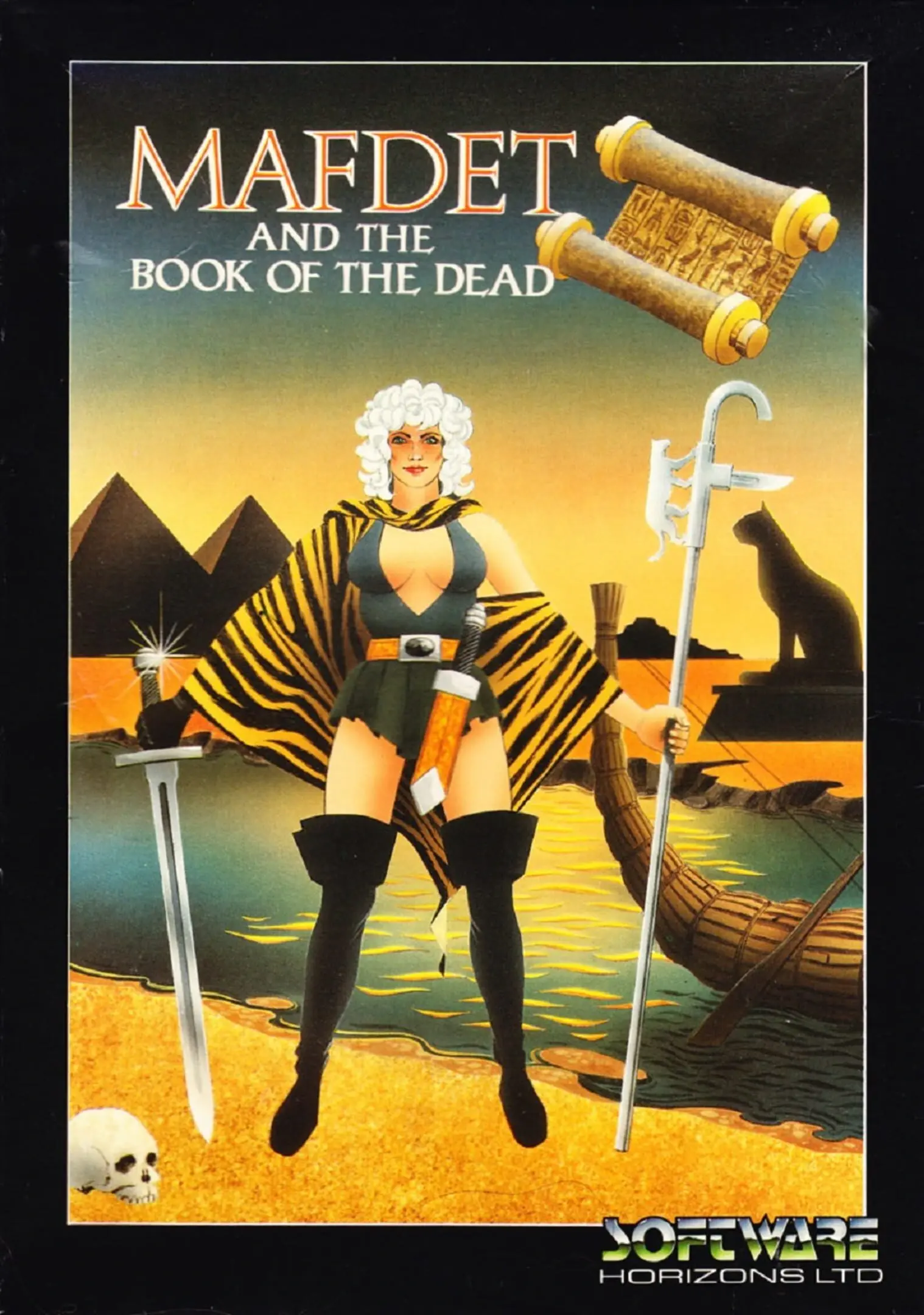 Picture of Mafdet and the Book of the Dead