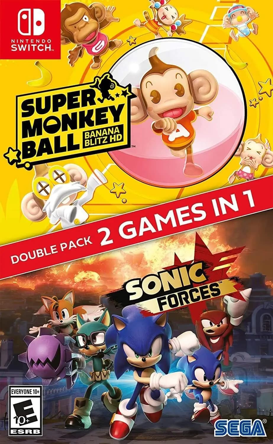 Picture of Sonic Forces + Super Monkey Ball: Banana Blitz HD 1