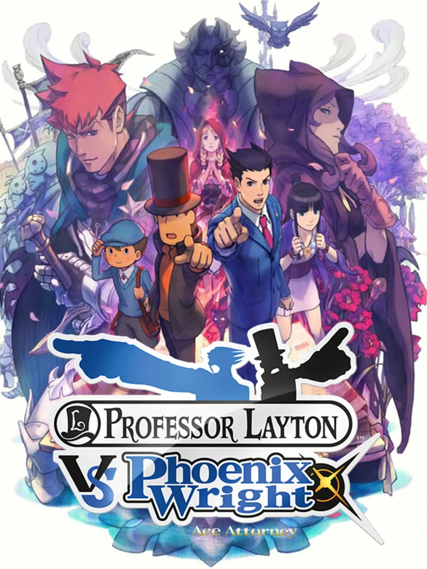 Professor Layton VS Phoenix Wright Ace Attorney
