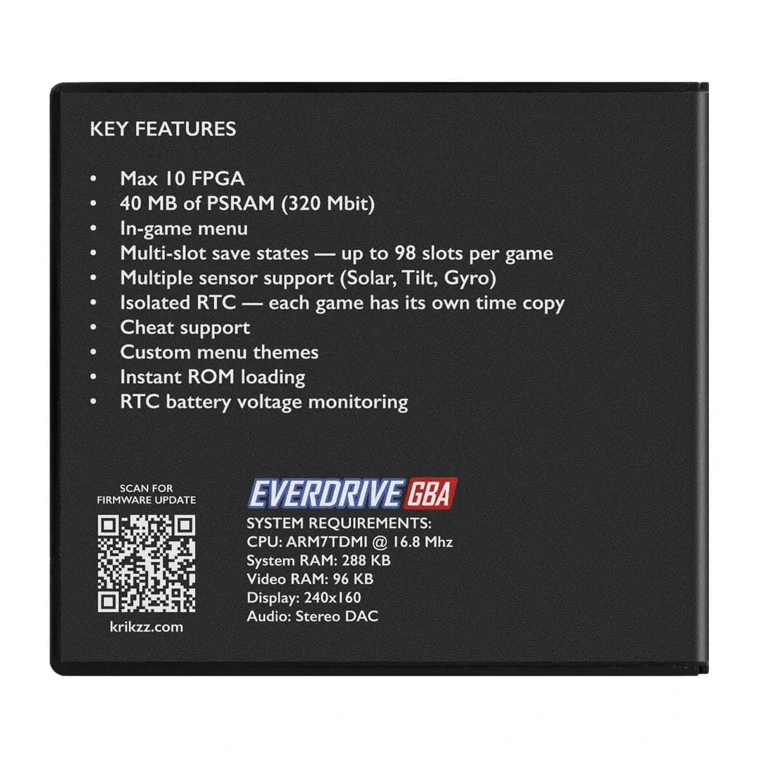 Picture of EverDrive GBA PRO 4